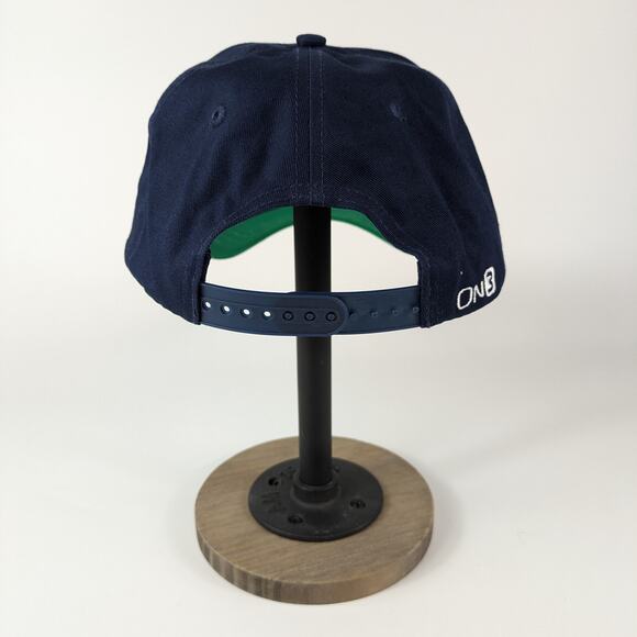 On3 Mens Notre Dame Baseball Cap Founders Club Cotton Twill Hat Snapback Adjust - Picture 3 of 12